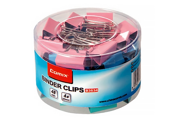COMIX Color Binder Clips